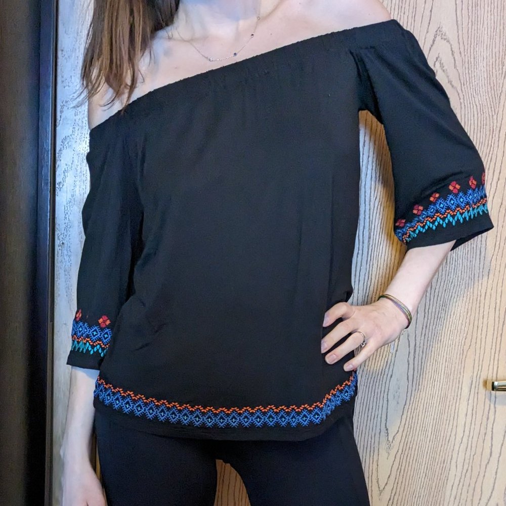 LOFT 3/4 Sleeve Top